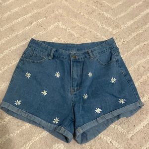 jean shorts
